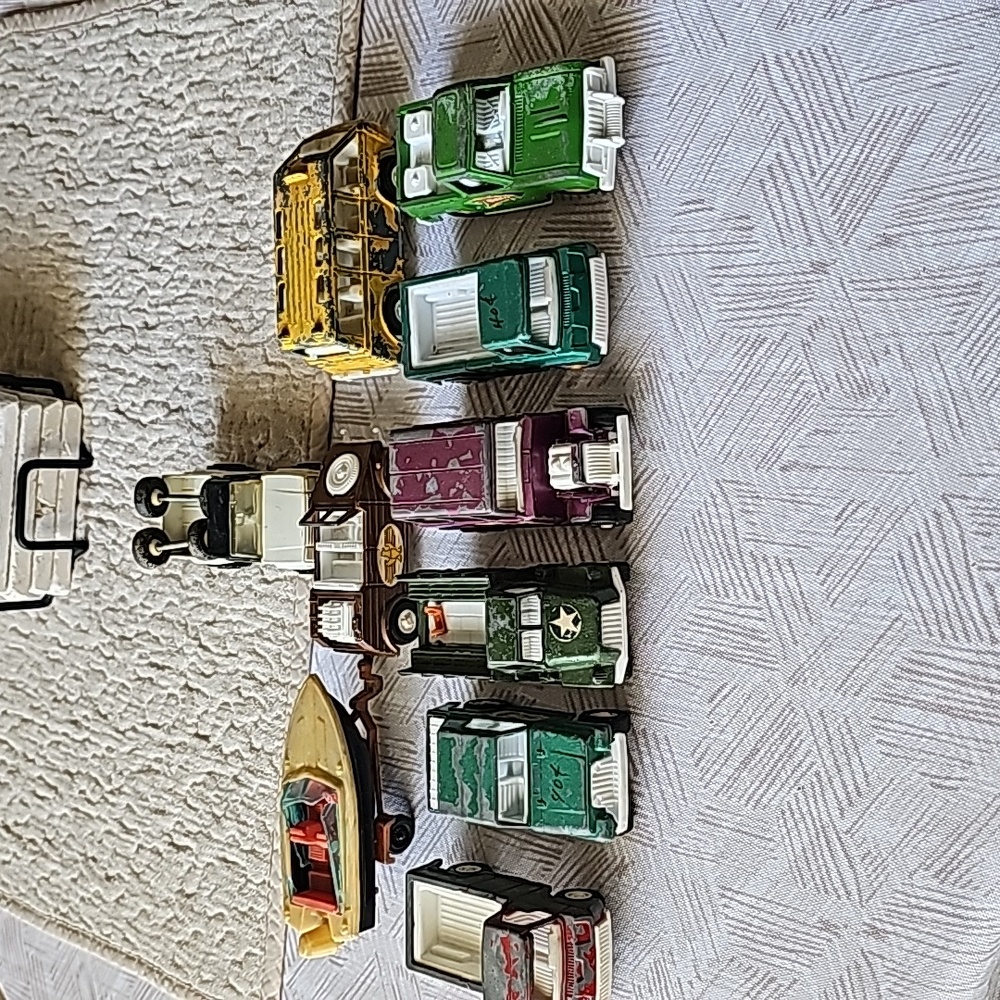Vintage Tootsie Toys steel cars 15 total
